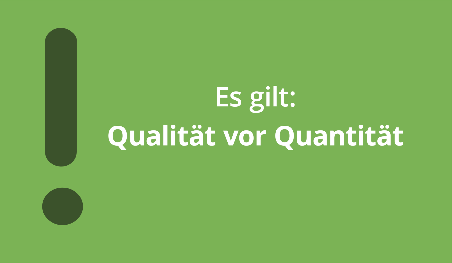 Qualität